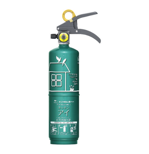 家庭用消火器　キッチンアイ　グリーン　MVF1HAG 
