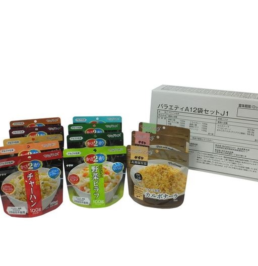 サタケ　バラエティA12食セットL1