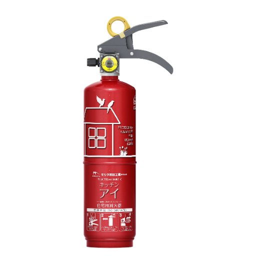 家庭用消火器　キッチンアイ　レッド　MVF1HAR